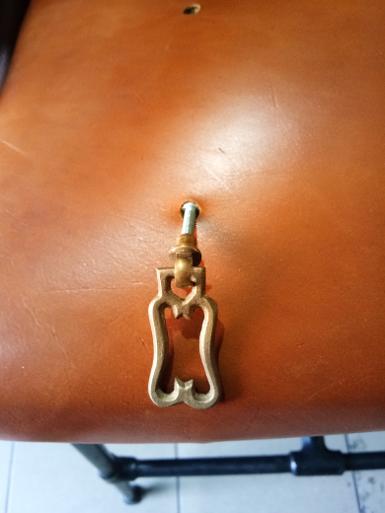 Brass handle item code FF18 size 48 mm.wide 20 mm. Brass handle item code FF18 size 48 mm.wide 20 mm.