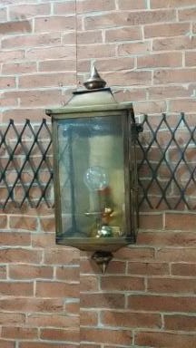 Wall lamp brass Code ELS07D size long 40 cm wide 13 cm. deep 13 cm. Wall lamp brass Code ELS07D size long 40 cm wide 13 cm. deep 13 cm.