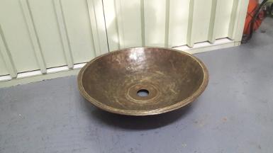 Brass sink item code BSS18A size wide 50 cm. Brass sink item code BSS18A size wide 50 cm.