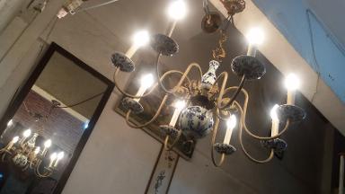 Antique Hanging Lamp code ATL008 size wide 80 cm.high 60 cm. can be longer Antique Hanging Lamp code ATL008 size wide 80 cm.high 60 cm. can be longer