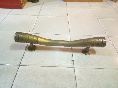 Brass door handle Item Code AC.041 size long 520 mm.high 60 mm(under) head 62 mm body 37. Brass door handle Item Code AC.041 size long 520 mm.high 60 mm(under) head 62 mm body 37.