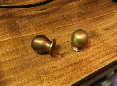 Brass pull handle Item Code N019MR size 25 mm.high 25 mm. Brass pull handle Item Code N019MR size 25 mm.high 25 mm.