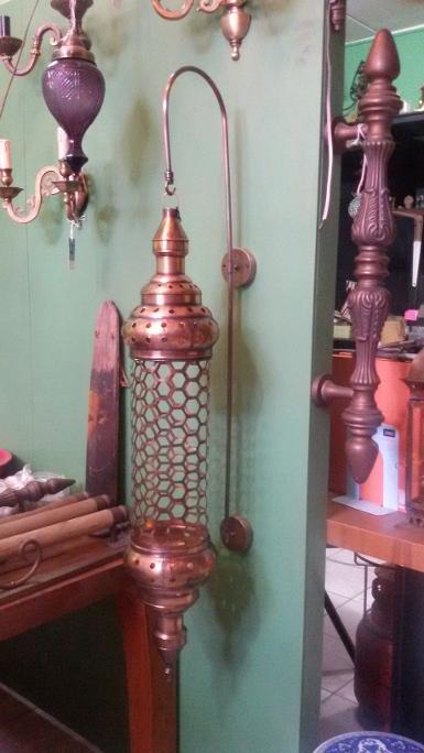 Wall lamp brass Code ELS01WL size long 115 cm wide 15 cm. deep 26 cm. Wall lamp brass Code ELS01WL size long 115 cm wide 15 cm. deep 26 cm.