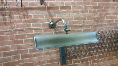 Picture Lamp Brass Item Code PCL01B size wide 40 cm. deep 20 cm. Picture Lamp Brass Item Code PCL01B size wide 40 cm. deep 20 cm.