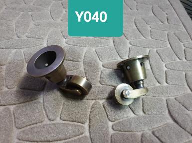 Brass wheel Item code Y040 size wide 42 mm.high 52 mm.cup high 26 mm.hole24mm. Brass wheel Item code Y040 size wide 42 mm.high 52 mm.cup high 26 mm.hole24mm.