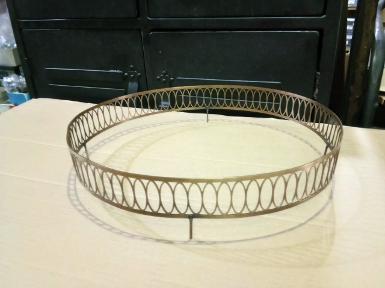 Brass rail Item Code BRB18 size Diameter 380 mm.wide 60 mm.high 75 mm. Brass rail Item Code BRB18 size Diameter 380 mm.wide 60 mm.high 75 mm.