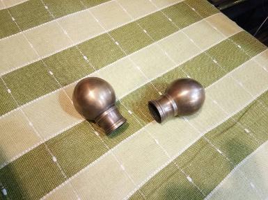 Curtain head Item Code CTH25A price /set size diameter 50 mm.high 65 mm.hole 26 mm. Curtain head Item Code CTH25A price /set size diameter 50 mm.high 65 mm.hole 26 mm.