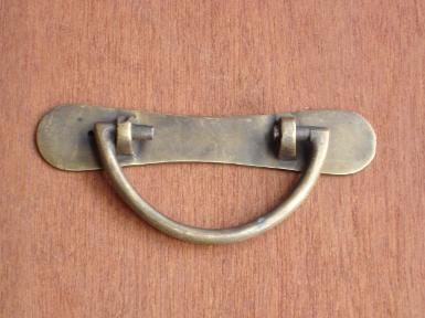 Brass Handle Item Code A.091 size long 161 mm.plate wide 34 mm. Brass Handle Item Code A.091 size long 161 mm.plate wide 34 mm.