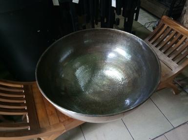 Bowl brass Item Code Bowl.018 size wide 60 cm.high 20 cm. Bowl brass Item Code Bowl.018 size wide 60 cm.high 20 cm.