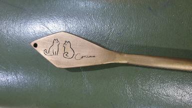 Acid etching on sheet metal. Acid etching on sheet metal.