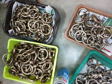 Brass door handle of Thailand. Brass door handle of Thailand.