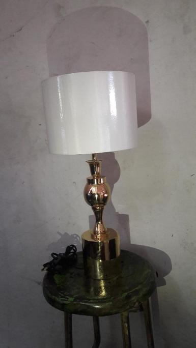Brass Table Lamp Item code BTL18Z size high 60 cm. base 18 cm. shade 14x20x28 cm. Brass Table Lamp Item code BTL18Z size high 60 cm. base 18 cm. shade 14x20x28 cm.