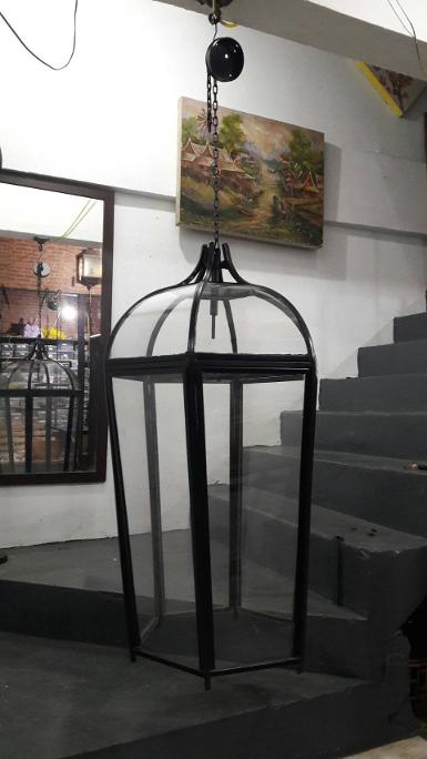 Iron lamp we make to order & make to design Item Code IRL18F size 500 x high 1000 mm. not include C. Iron lamp we make to order & make to design Item Code IRL18F size 500 x high 1000 mm. not include C.