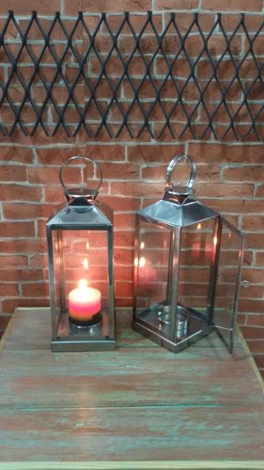 Stainless Candle Lamp Item code MRL007G size wide 10 x10 xh 31 cm. Stainless Candle Lamp Item code MRL007G size wide 10 x10 xh 31 cm.