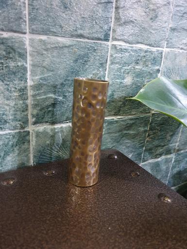 Hammer pattern to brass sheet or pipe can be Hammer pattern to brass sheet or pipe can be