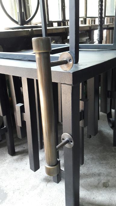 Brass door handle Item Code AC.037I size long 275 mm.high 5 cm. pipe 1'' base 38 mm. Brass door handle Item Code AC.037I size long 275 mm.high 5 cm. pipe 1'' base 38 mm.