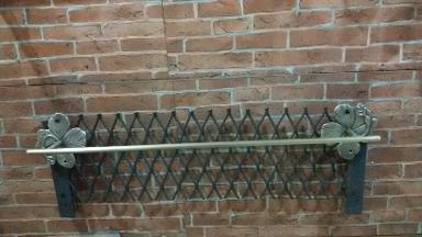 Brass Clothes Rack Item Code BCR18 size long 60 cm.high 5 cm.pipe 3/8 (9 mm.)