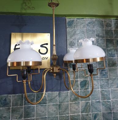 Hanging Lamp Item Code HGLD4W size wide 600 mm 4 arm long 900 mm. Hanging Lamp Item Code HGLD4W size wide 600 mm 4 arm long 900 mm.