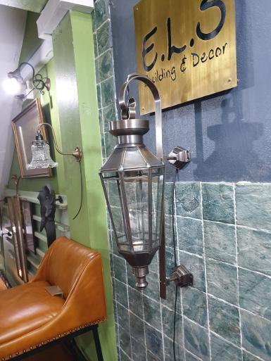 ฺBrass wall lamp brass with normal glass Item code WL47HD size lamp 47 x 20 cm bracket 25 x 670mm ฺBrass wall lamp brass with normal glass Item code WL47HD size lamp 47 x 20 cm bracket 25 x 670mm