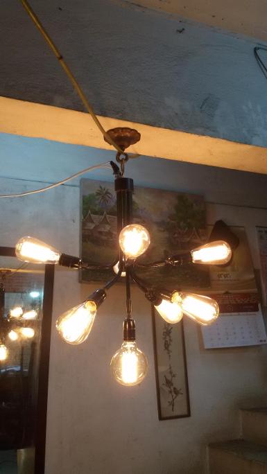 Iron Lamp Classic Design 10 arm Item Code IRL18MP01 size Dimension 50 cm. Iron Lamp Classic Design 10 arm Item Code IRL18MP01 size Dimension 50 cm.