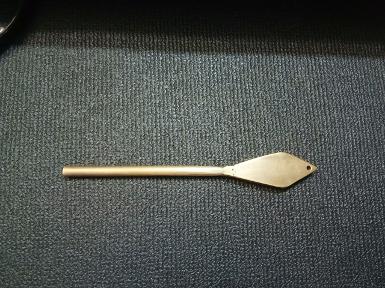 brass stick accessories of door lock.Item Stick.20B size long 180 mm.head 25 mm.thickness 8 mm. brass stick accessories of door lock.Item Stick.20B size long 180 mm.head 25 mm.thickness 8 mm.